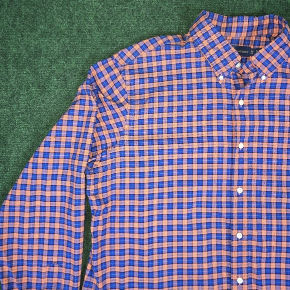 Ralph Lauren | Mens 100% Cotton Casual Button Down Shirt SIZE EXTRA LARGE - Picture 8 of 15